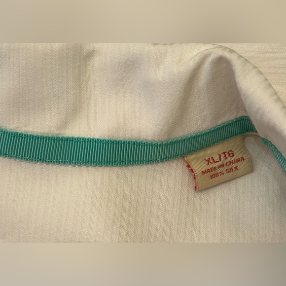 Tommy Bahama Men’s Silk Button Down Short Sleeve Shirt Size XL - Picture 5 of 6